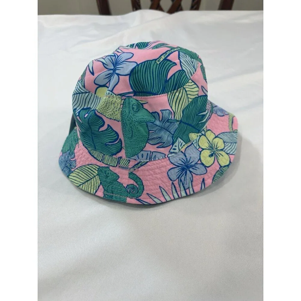 Carters Baby Tropical Reversable Bucket Hat 12/24 Months UPF Protection
